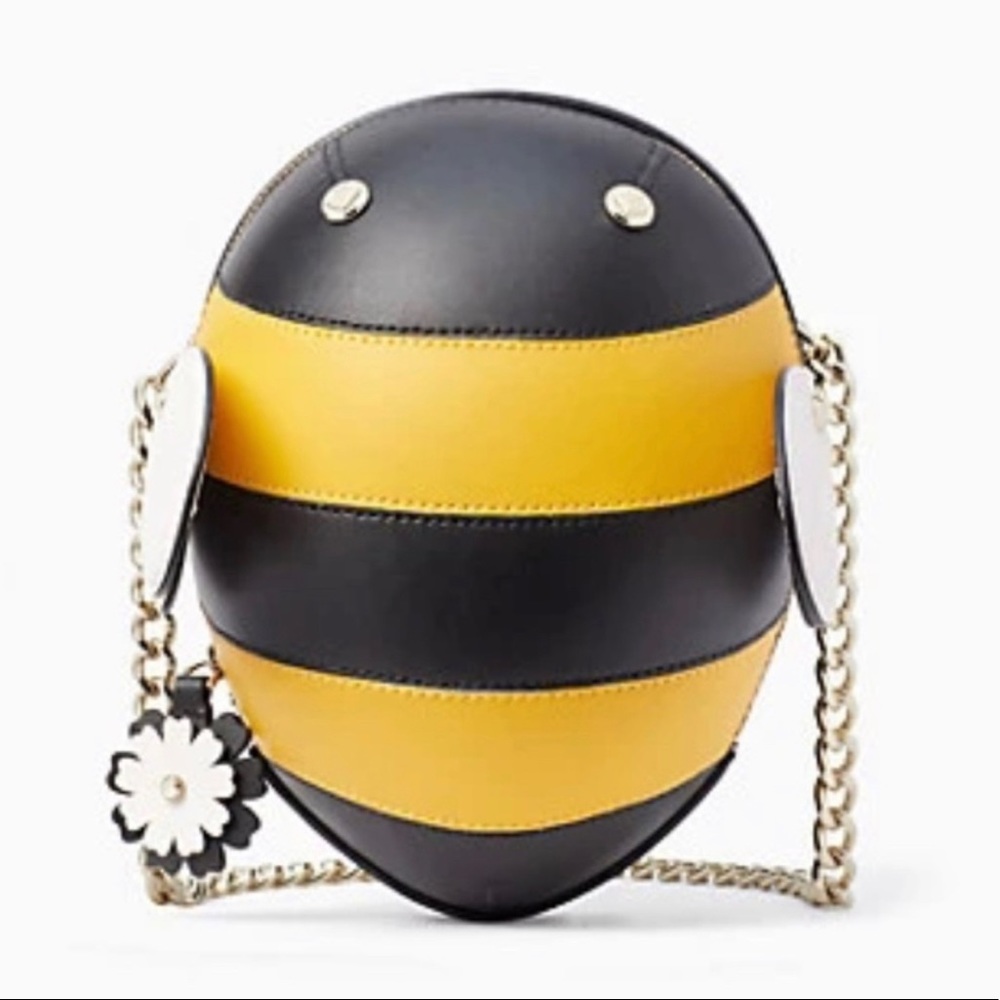 ***SOLD-OUT*** NWT KATE SPADE HONEY BEE CROSSBODY BAG $379 - Picture 2 of 7